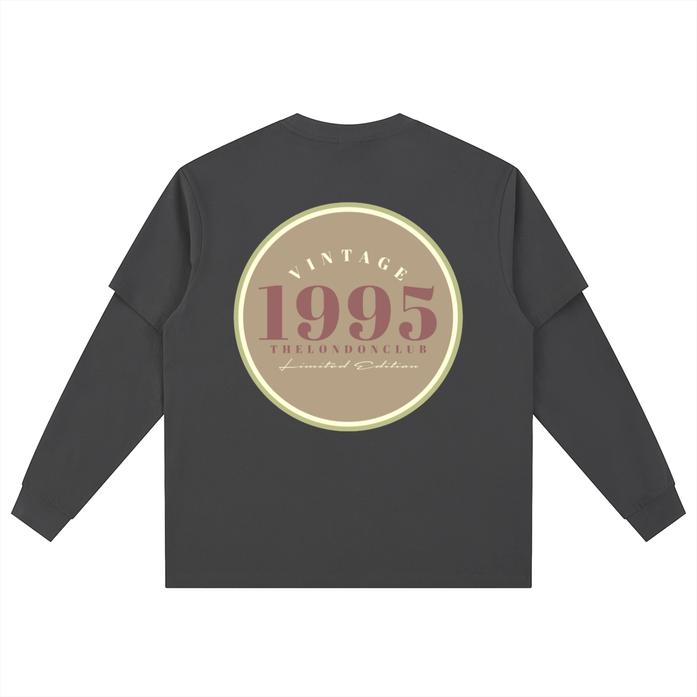 Layered Retro Oversized T-Shirt