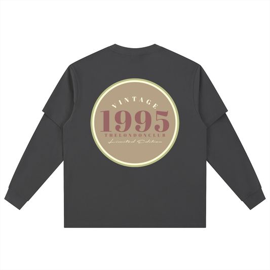 Layered Retro Oversized T-Shirt