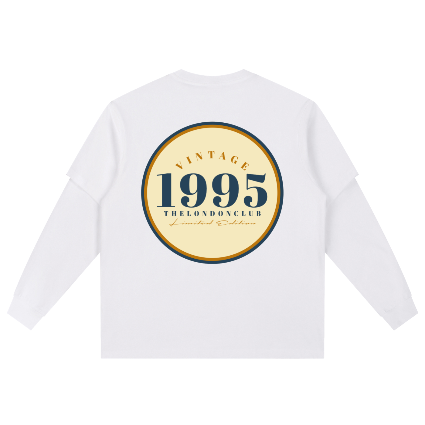 Layered Retro Oversized T-Shirt