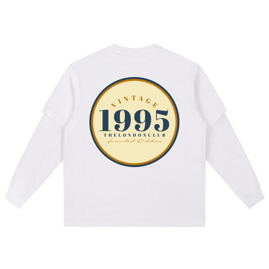 Layered Retro Oversized T-Shirt